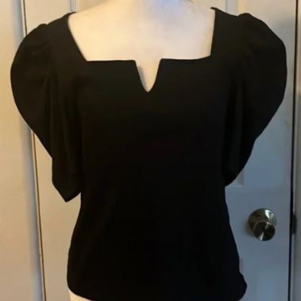 black square neck SHEIN top LARGE